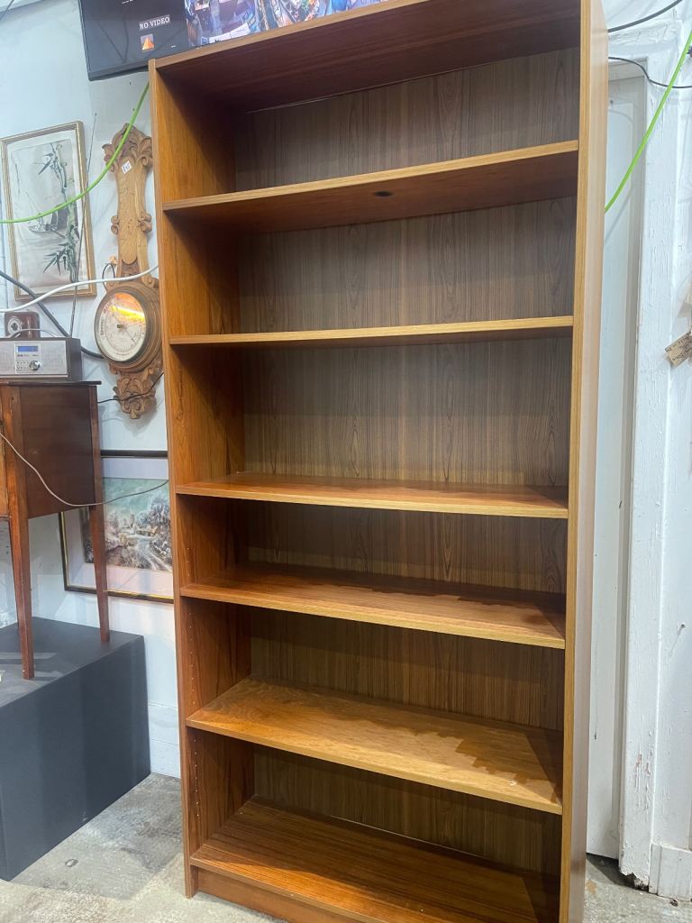Danish Teak Finish Bookcase £150
