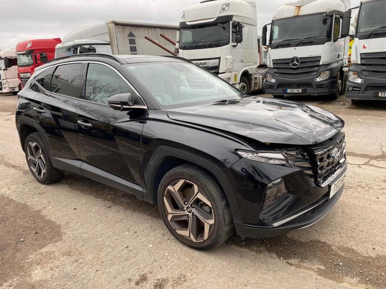 2023 HYUNDAI TUCSON T-GDI ULTIMATE HYBRID ELECTRIC DAMAGED SALVAGE CAT N
