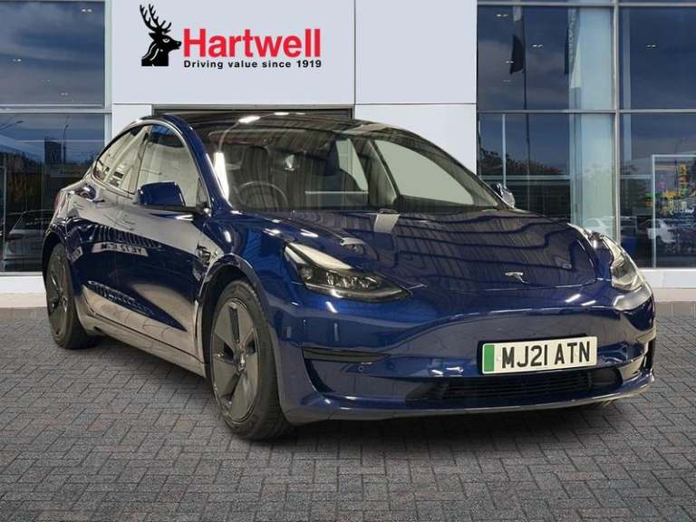 2021 Tesla Model 3 Standard Plus 4dr Auto SALOON ELECTRIC Automatic