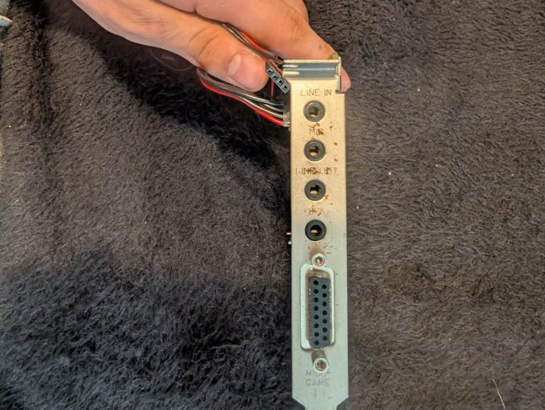 Vintage Aztech Sound Card