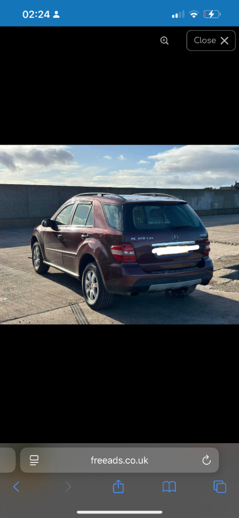 Mercedes-Benz, M CLASS, Estate, 2009, Semi-Auto, 2987 (cc), 5 doors