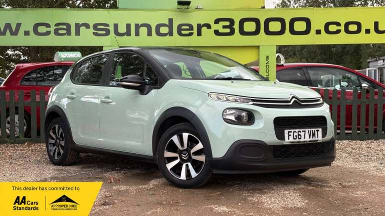 2018 Citroen C3 1.2 PureTech Feel Hatchback 5dr Petrol Manual Euro 6 (68 ps) Hatchback Petrol Manual