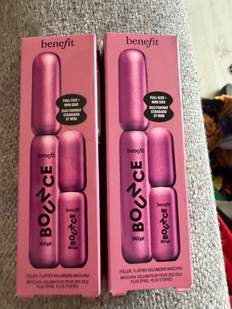 Benefit BADgal BANG! Volumizing Mascara - Full Size & Mini Duo (New)