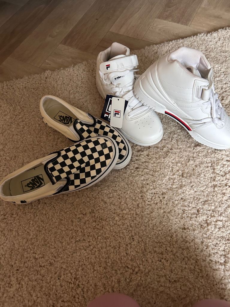 New shoes bought never wore