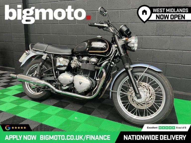 2013 63 TRIUMPH BONNEVILLE T100  FINANCE SPECIALISTS APPLY NOW