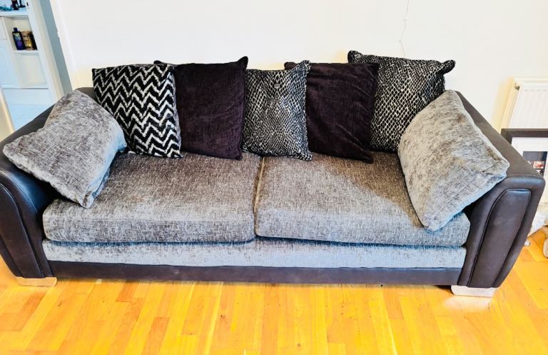 3 Seater Sofa (Grey) DFS