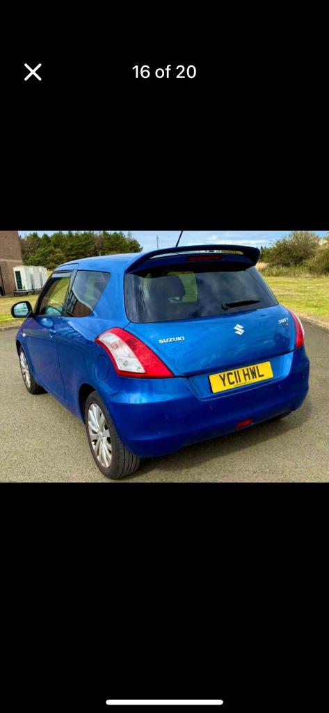 2011 Suzuki Swift 1.2 SZ4 3dr HATCHBACK Petrol Manual