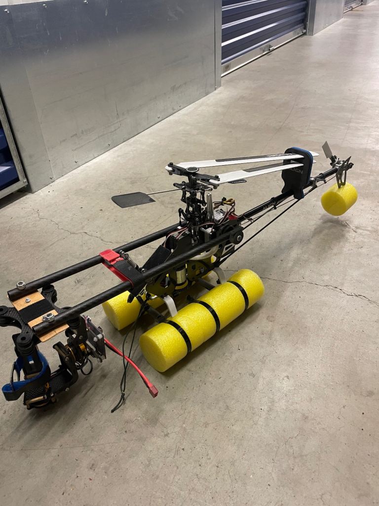 Trex 450 pro with carbon fiber gimbal 