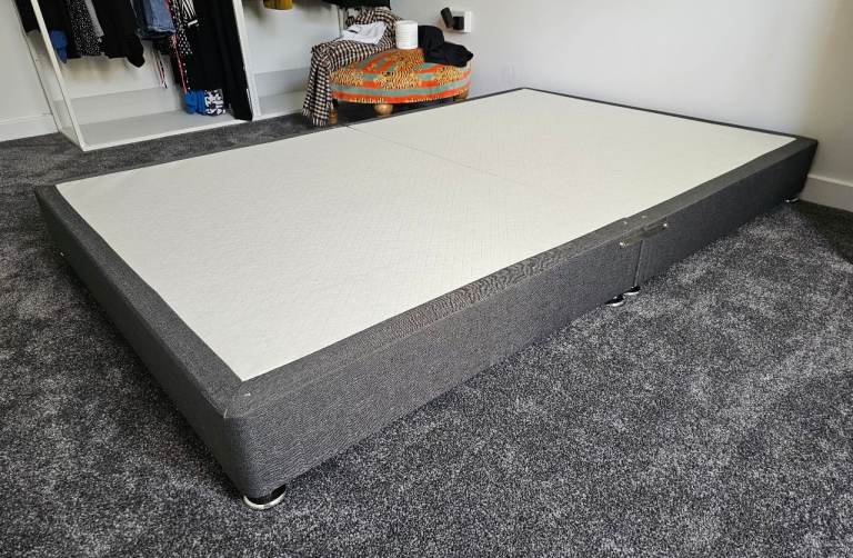 Small double low divan base 