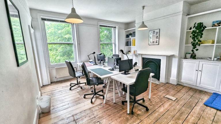 Brilliant two room office overlooking Brighton Pavilion