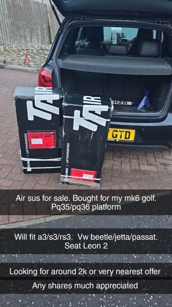 Air sus for mk6 golf 