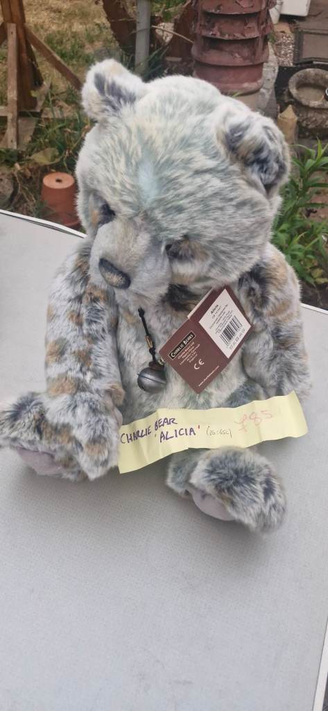 Charlie Bear 'Alicia' – Unused, with Tags