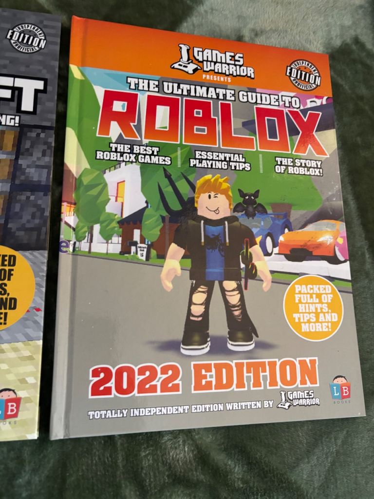 Gaming Books Bundle: Roblox, Minecraft, Fortnite Guides & Pokémon Annual