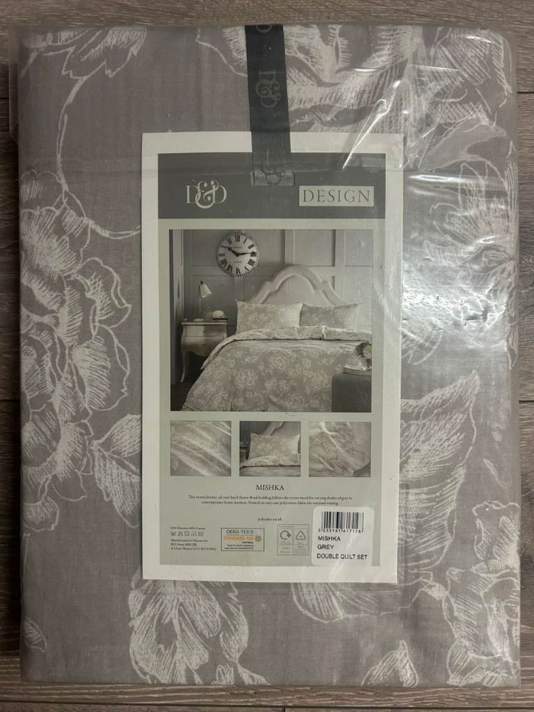 image for Mishka Double Duvet Cover set.