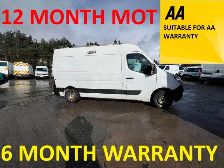 2018 Vauxhall Movano 2.3 CDTI H2 Van 130ps PANEL VAN Diesel Manual