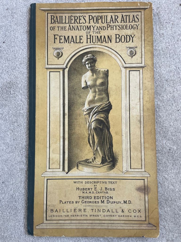 Bailliere’s Atlas of Anatomy & Physiology of Female Human Body - may suit medics / tattoo artists