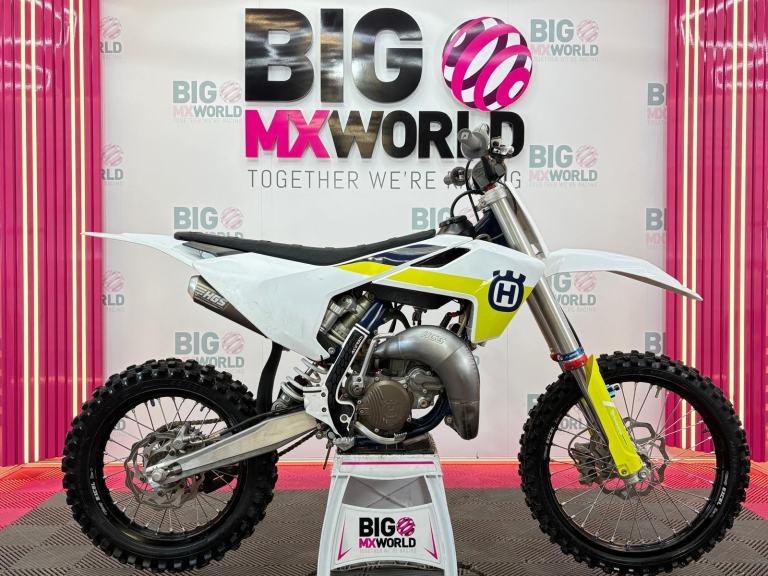 Husqvarna TC 85 2021 BW - 60 Hrs - HGS, StrikeSeat, Acerbis FrameGuards