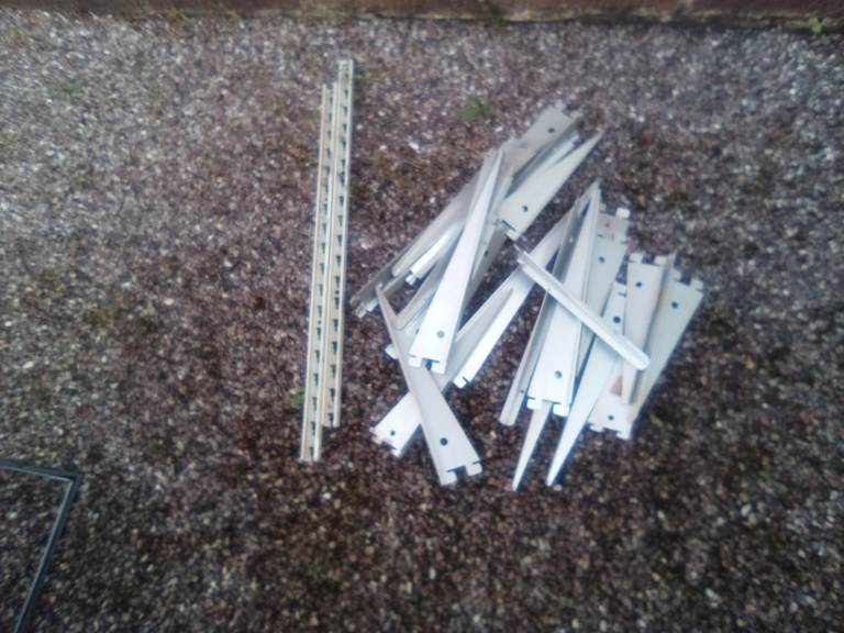 Selection of assorted brackets - £3 the lot.