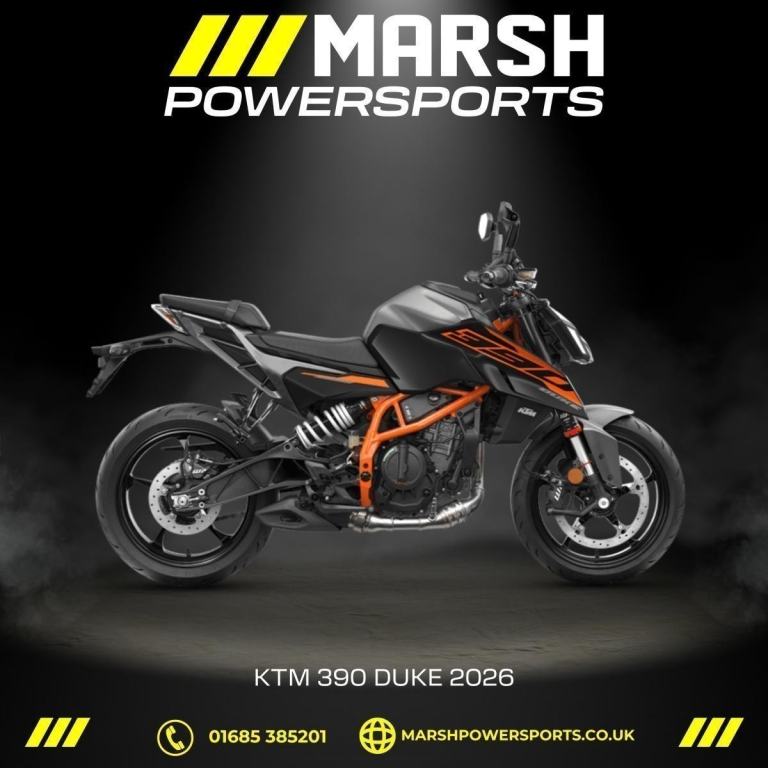 390 Duke 2026 Model - KTM Main Dealer - 0% Finance!