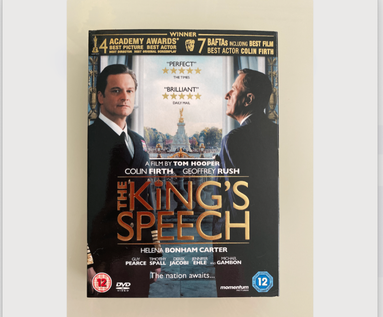 The King's Speech DVD - Colin Firth, Geoffrey Rush