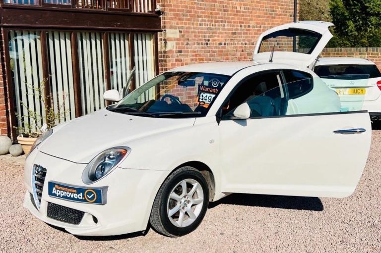 2016 Alfa Romeo MiTo 0.9 TB TwinAir 105 Progression 3dr HATCHBACK Petrol Manual