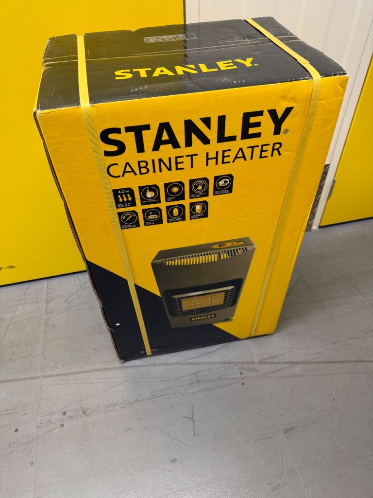 Stanley Black & silver Gas heater