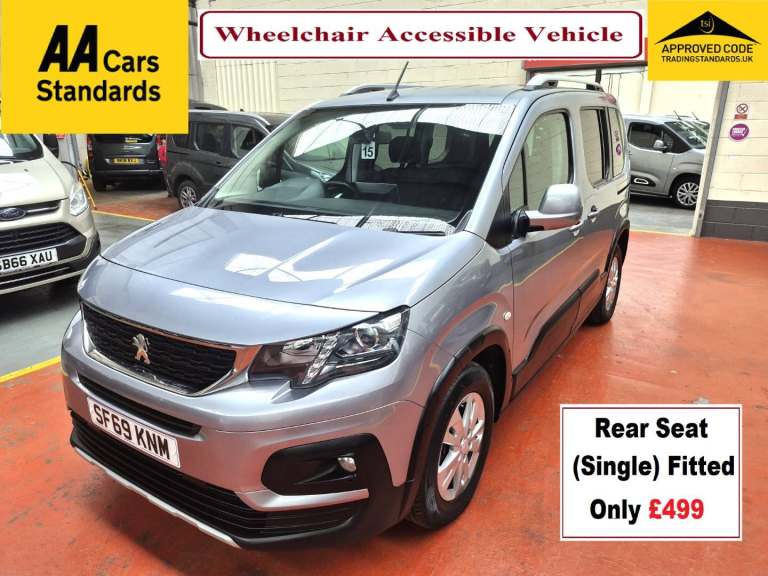 Peugeot Rifter WHEELCHAIR ACCESSIBLE 1.5 BlueHDi 100 Allure 5dr Diesel