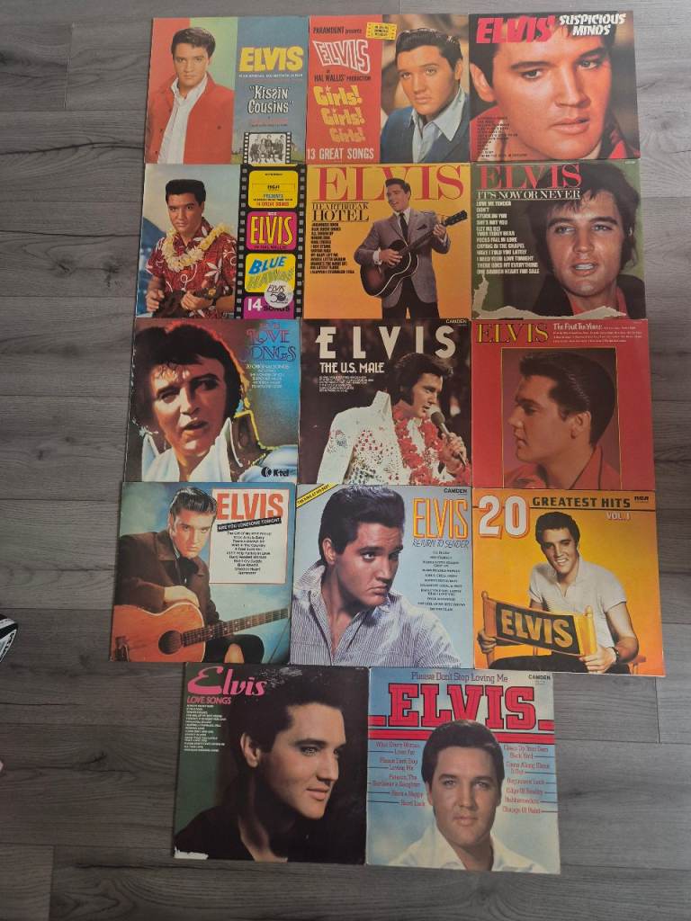 ELVIS COLLECTION £70 lot