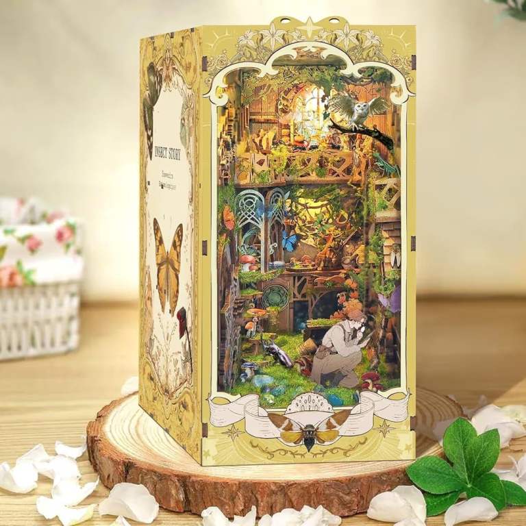Book nook kit - part assembled