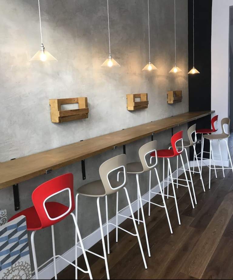 CHISWICK-Nené Chairs & Blog Stools Italian design by MIDJ & by Gaber