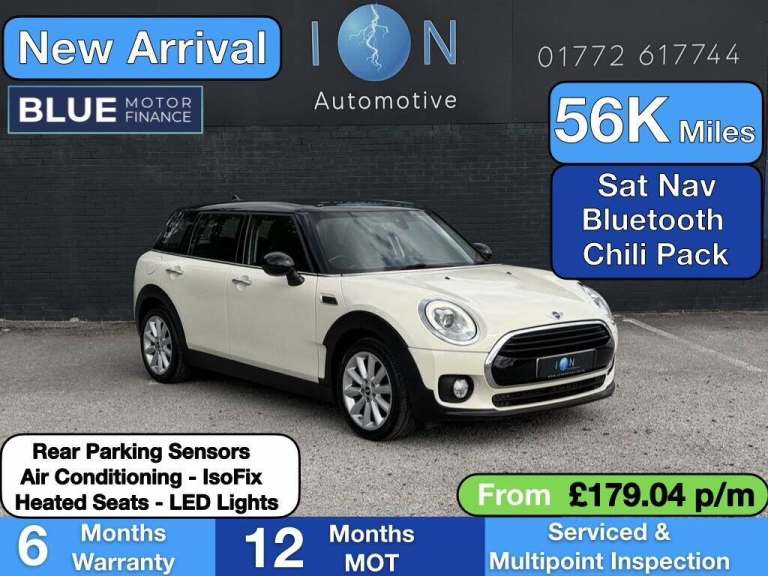 2016 MINI Clubman 1.5 Cooper 6dr ESTATE PETROL Manual