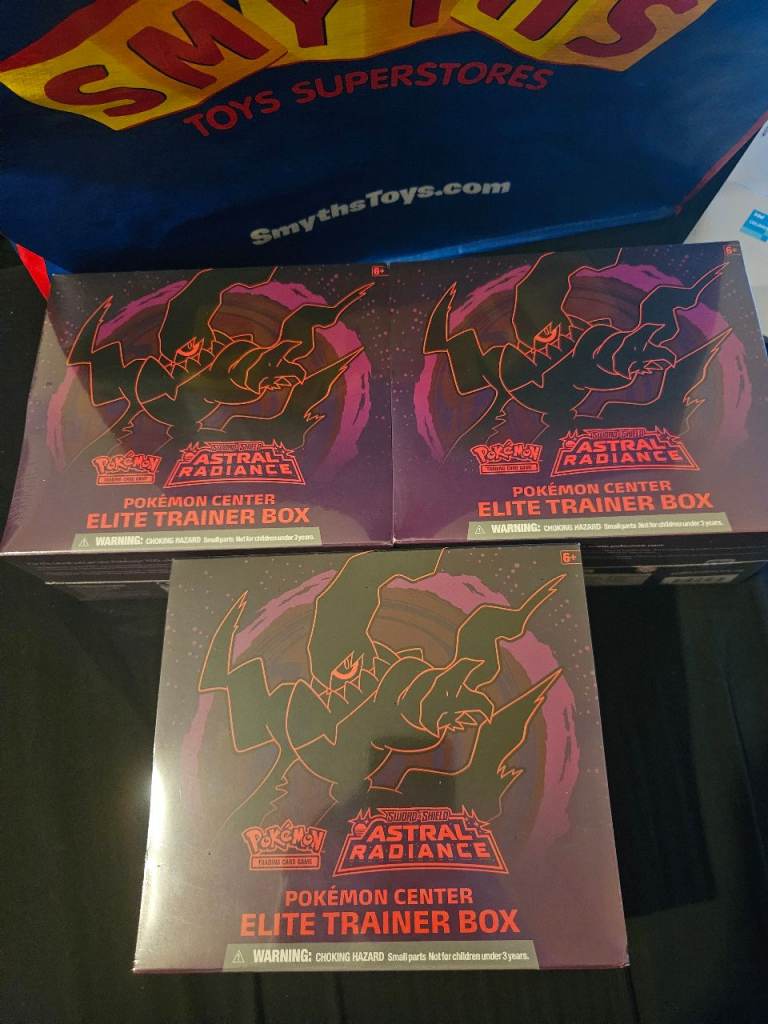 Pokemon Astral Radiance Elite Trainer Boxes - NEW & SEALED
