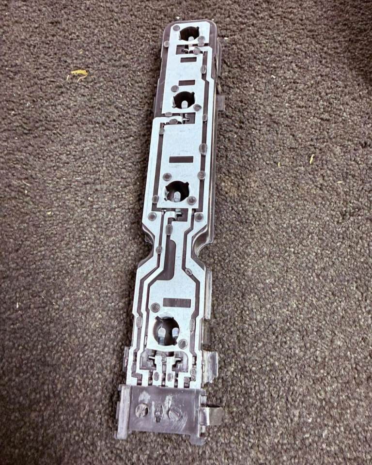 OS RH SIDE REAR TAIL LIGHT BULB HOLDER STRIP  FITS FORD TRANSIT MK6 2006-2014