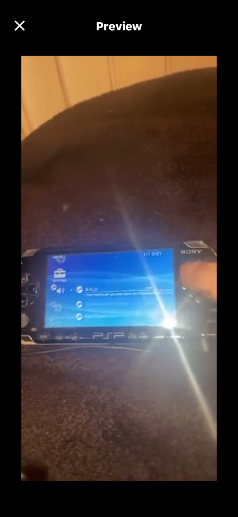 PSP console and games n films bundle 