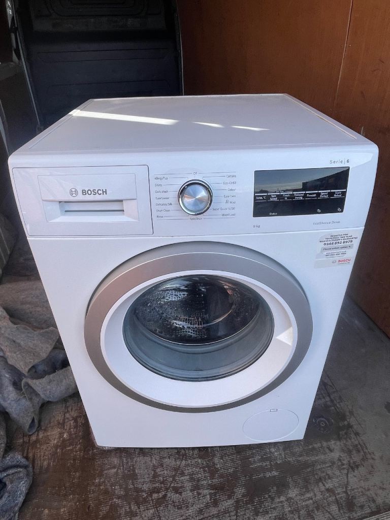 9kg Series 6 EcoSilence  Bosch washing machine excellent condition perfectly working free delivery