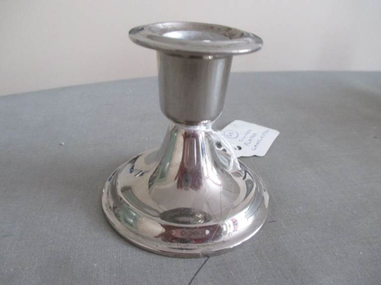 SILVER PLATED CANDLESTICK