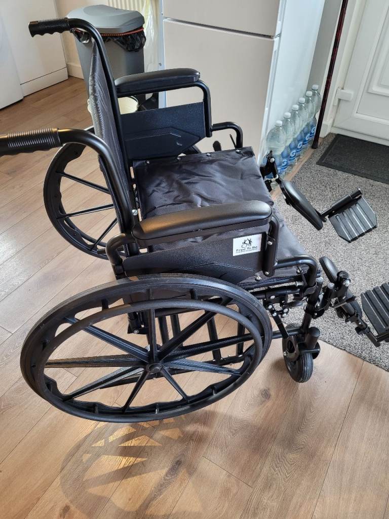 Extra wide wheelchair