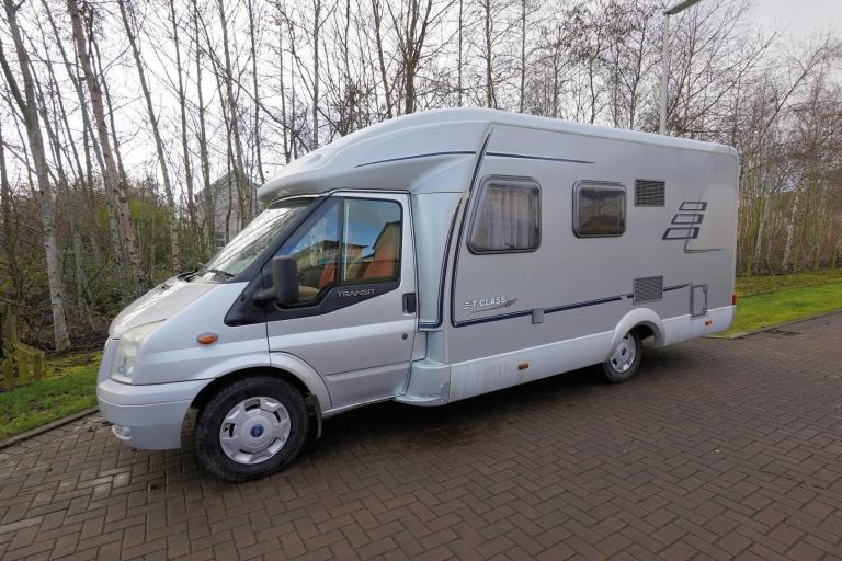 2008 Hymer T652CL, 2-Berth, 4-Seatbelts, End Fixed French Bed 