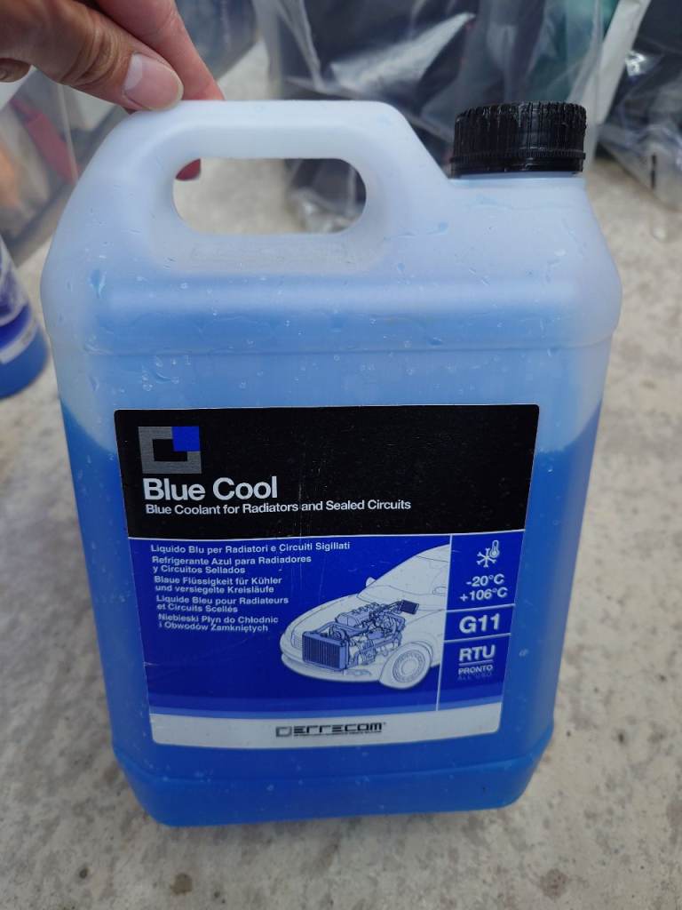 ERRECOM G11 Coolant 5L Blue Cool Antifreeze 