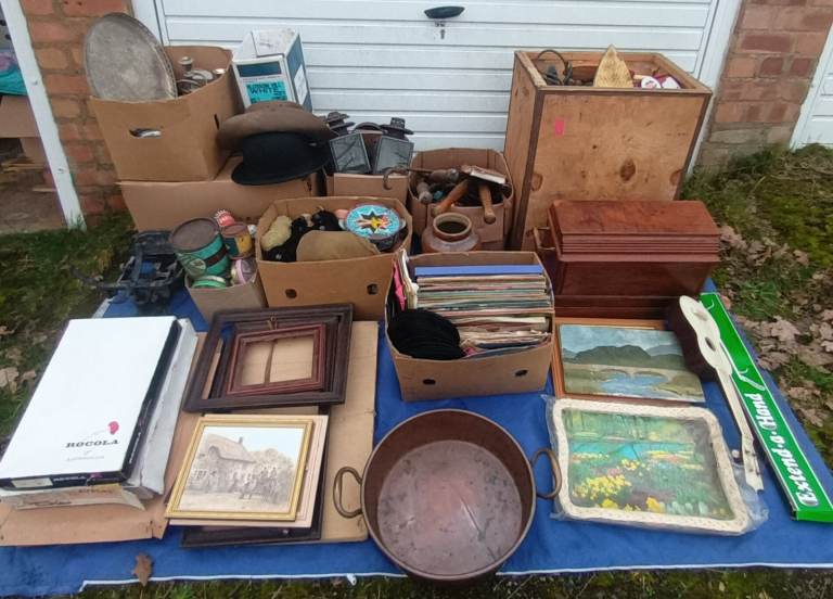 Job Lot Mix Antique Vintage Items