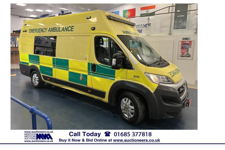 2017 Fiat Ducato 3.0 MULTIJET POWER 180PS AMBULANCE / CAMPER. ------------------------------ NA D...