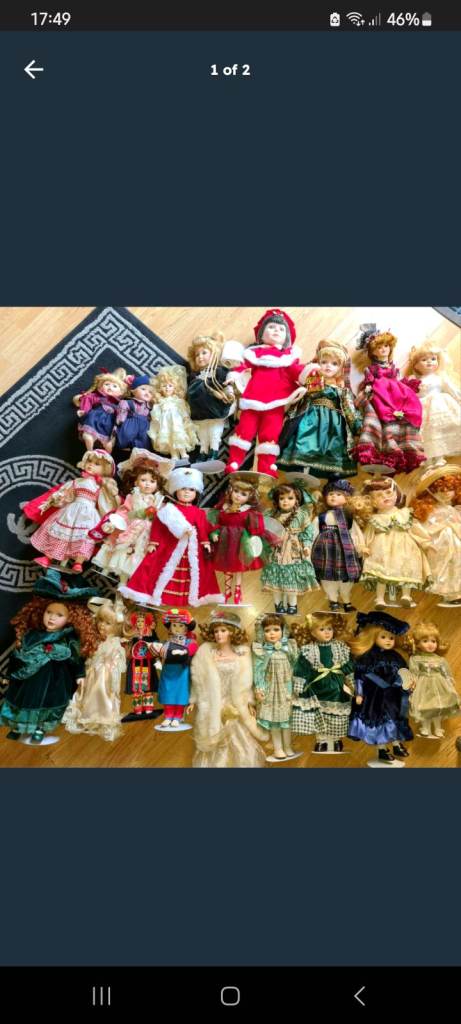 Collection of Vintage Dolls – Good Condition, Various Styles