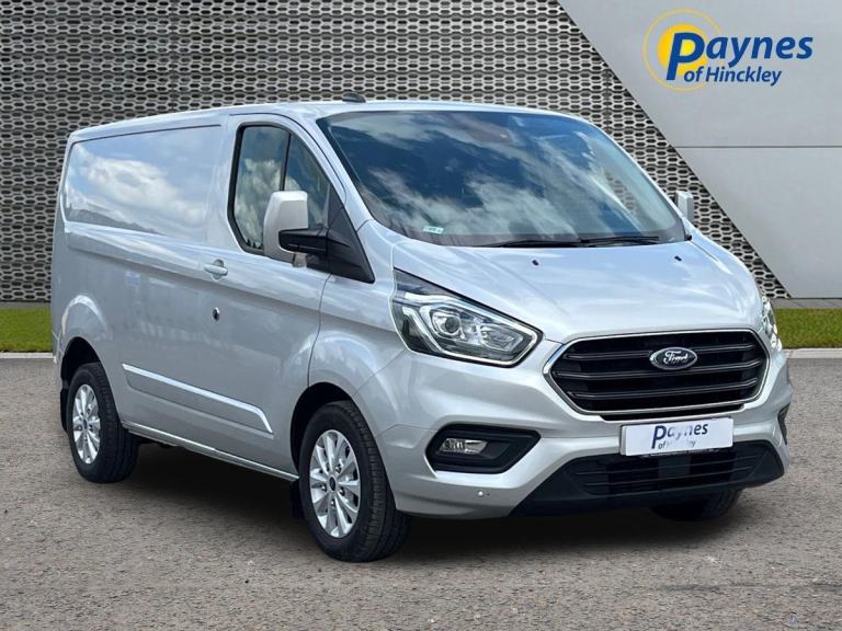 2022 Ford Transit Custom 280SWB Limited 2.0L 170PS 6 Spd Moondust Silver LOW MLS