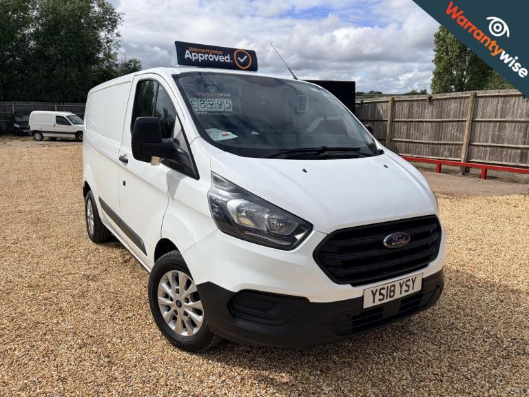 2018 Ford Transit Custom 2.0 280 EcoBlue Panel Van 5dr Diesel Manual L1 H1 Euro 6 (105 ps) Panel ...