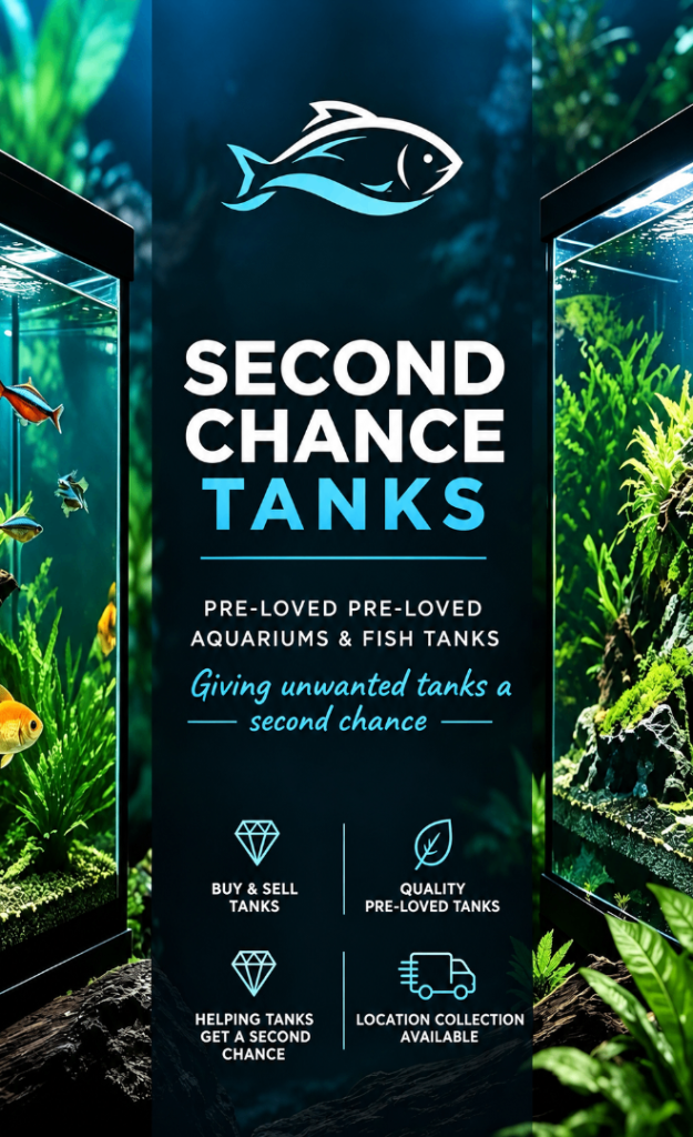 Got an unwanted aquarium? Don’t skip it — give Second Chance Tanks a message.