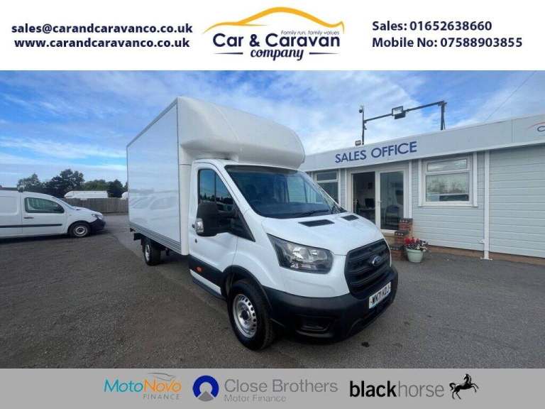 2022 71 FORD TRANSIT 2.0 350 ECOBLUE HD LEADER LUTON VAN 2DR DIESEL MANUAL RWD L