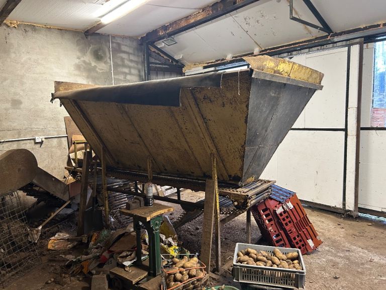 Variable speed potato bin 240v for sorter ect 1.5ton prob