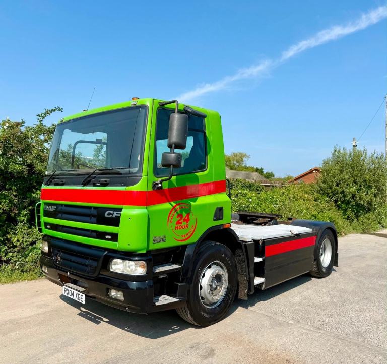 2004 DAF CF 75.310 4X2 TRACTOR UNIT HEAD HORSE MANUAL GEARS AIRCON ALLOY CATWALK