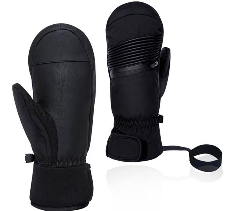 image for Warm Waterproof Ski Mittens for Men & Women – Winter Outdoor Gloves, Thermal Touchscreen Grip