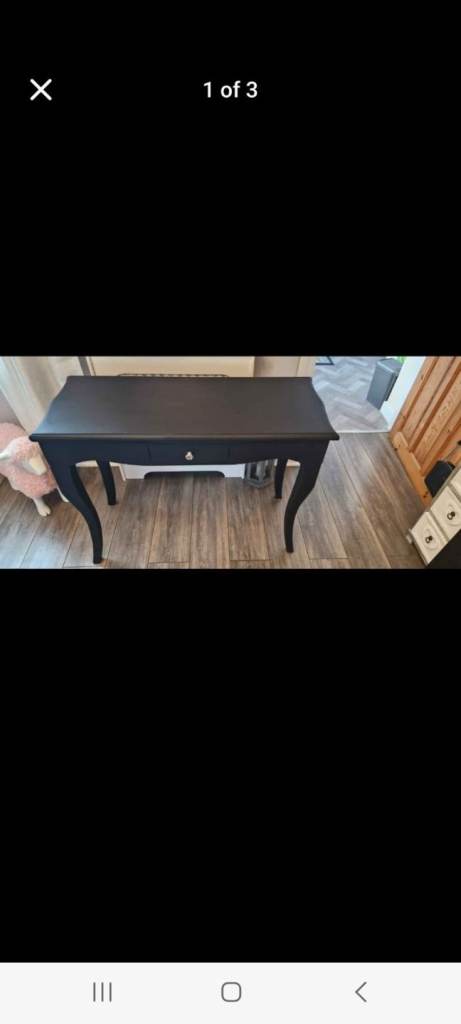 Console Table Black 